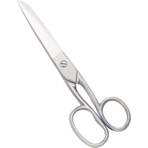 Ultra Office smidda saxar, kraftiga syssaxar, 7\" saxar i rostfritt stål för hantverksskärning av tyg läder canvas denim papper (1 st)