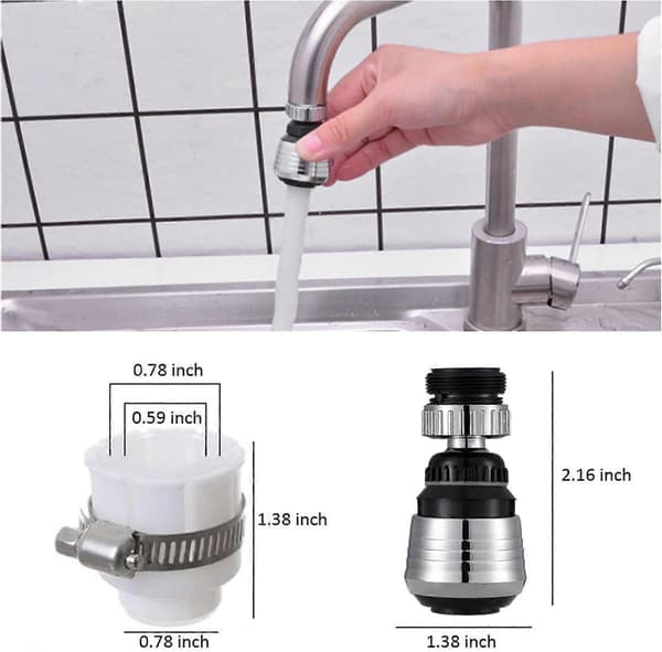 2-delad kranförlängare med universalled, reservbrickor