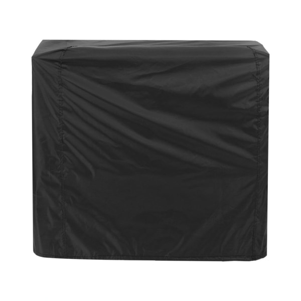 Musta cover, tuulenpitävä UV-/vesi-/kosteutta hylkivä grillin cover ulkogrilliin puutarhaterassigrilliin (145x61x117cm)