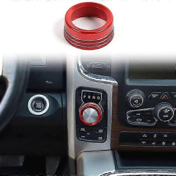 Gear Shift Switch Knop Cover Trim Aluminium til RAM 2013-2017 Tilbehør.