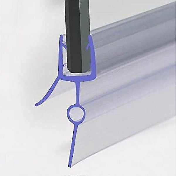 Duschtätningslist Bad Duschskärm Dörrtätning Passar 6mm Glas