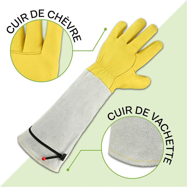 Havearbejde Handsker med Underarmsbeskyttelse - Torn Resistent-M M