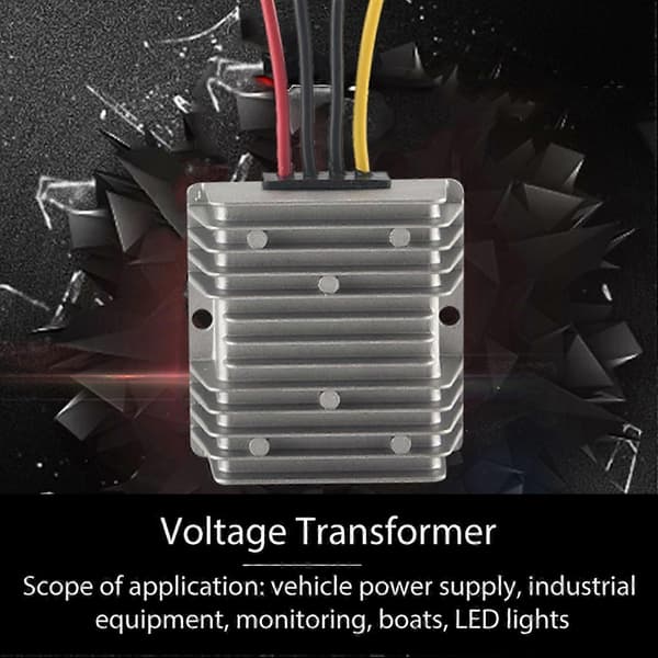 24V til 12V 30A 360W DC DC-omformer 24 Volt til 12 Volt Buck Regulator Spenningstransformator