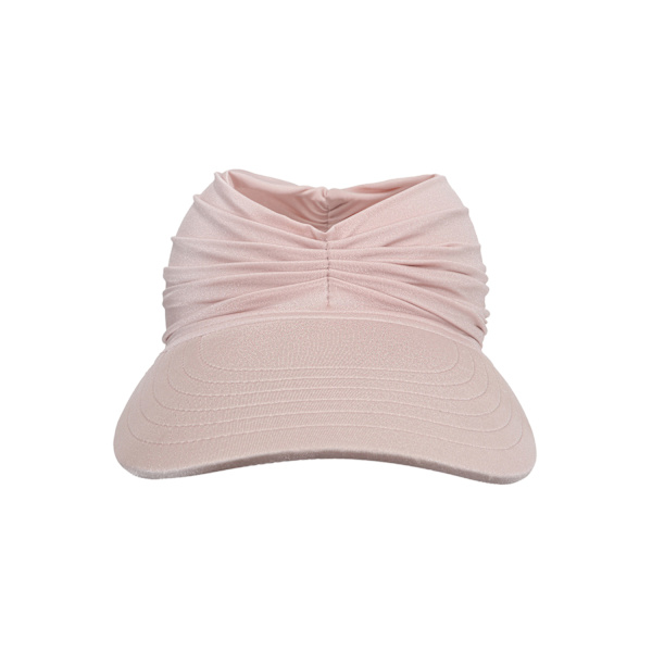 Visirhatt, solhatt dam solskydd strandhatt bred brätte solhatt med UV-skydd för sport golf tennis utomhus strand 56-65CM pink