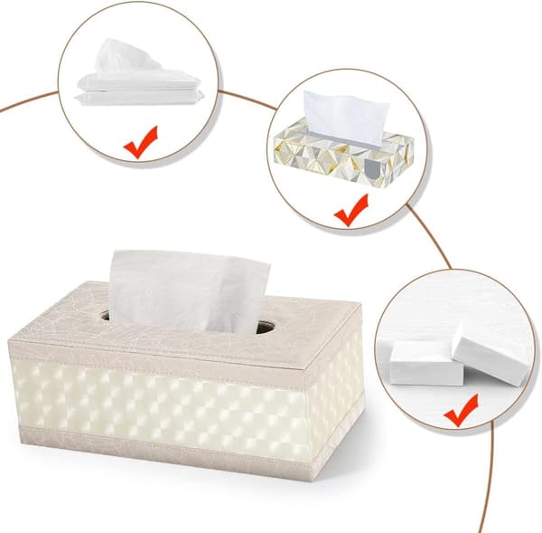 1 stk. Facial Tissue Box Tissue Holder