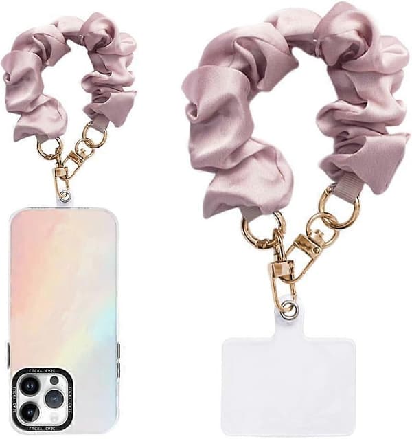 Puhelimen Ranneke, Scrunchie Puhelinnauha Kiinnityslenkilla