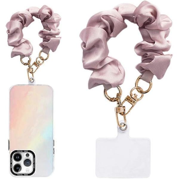 Telefon Håndledsrem, Scrunchie Telefon Snor med Tether Tab