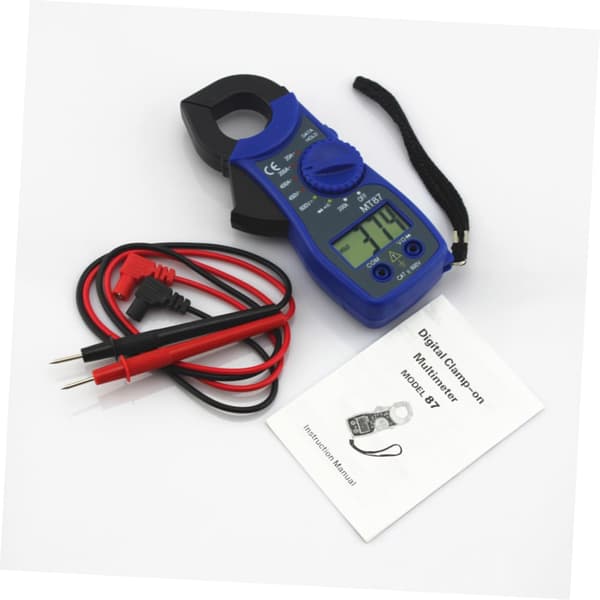 Meter Udstyr Digital Test Værktøj Digital Multimeter Elektronisk Måleinstrument Multitester, Blå
