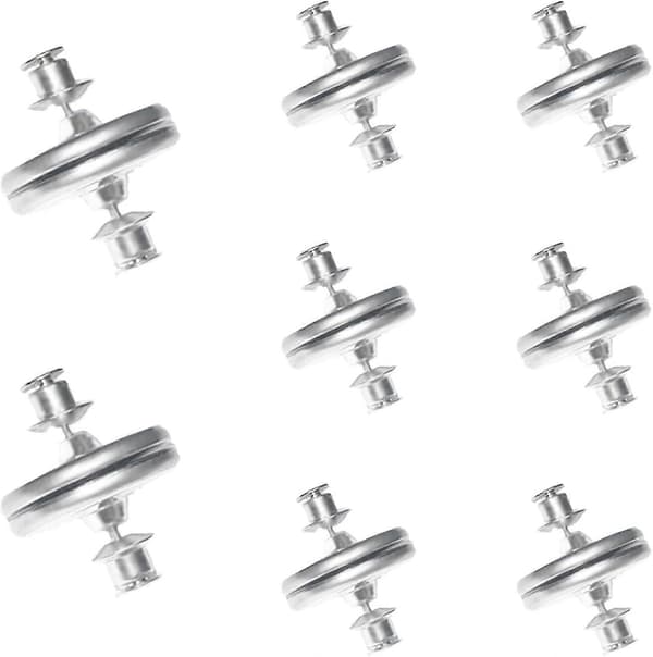 8Pack Magnetiska Gardiner Clips Magneter - Duschdraperi Tillbehör