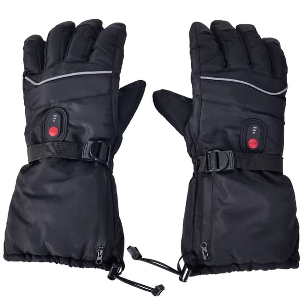 Genopladelige opvarmede handsker - Opvarmede luffer holder dig varm om vinteren 4,8-6V sort (batteridrevne)