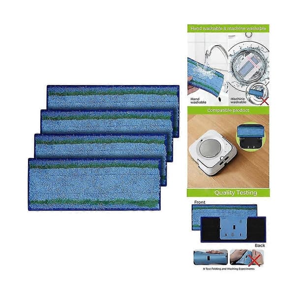 Mikrofiber Dampmoppehoveder Dampmoppeklude til Easyfix