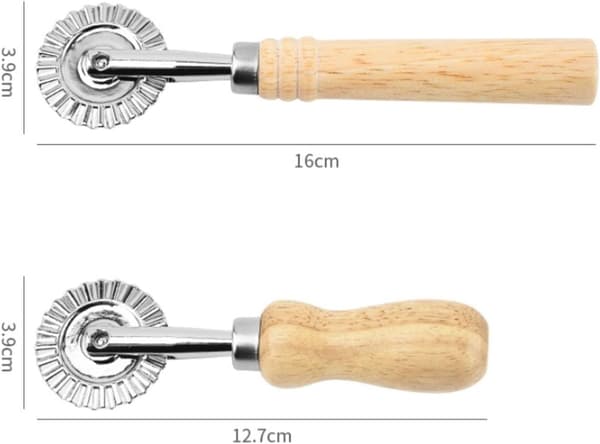 Kagedejs Presseform Dumpling Prægningsenhed Ravioli Maker Form Stempel Cookie Form Køkken Bageudstyr, 12.7cm