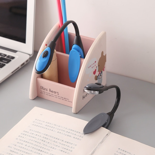 Mini Joustava Clip-on Kirkas Booklight Led Matkakirjan lukulamppu