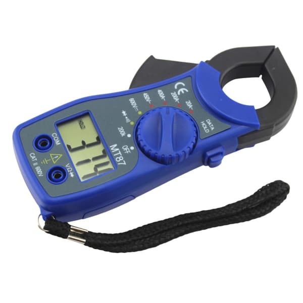 Meter Udstyr Digital Test Værktøj Digital Multimeter Elektronisk Måleinstrument Multitester, Blå