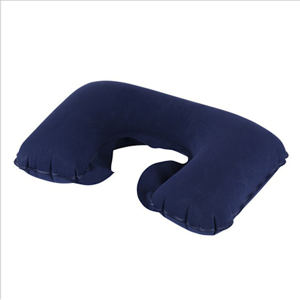 2 st uppblåsbara nackkuddar för resor Dark blue