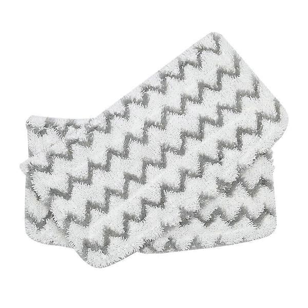 3/6/8 stk. Mikrofiber dampmoppeputer for H20 S302 dampmopper Erstatningspute Vaskbart gjenbrukbart gulvrenserdeksel