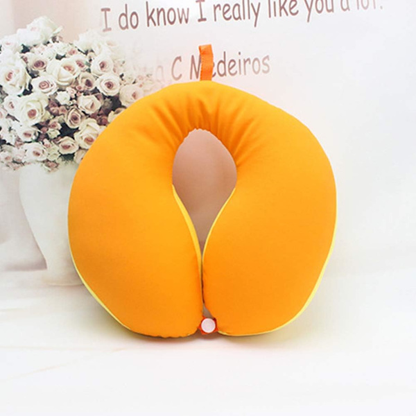 Nakkepute for barnereiser Yellow