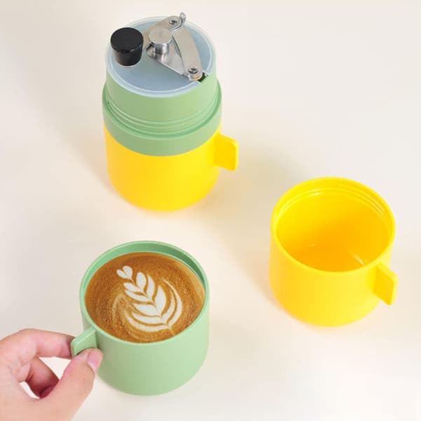 Manuell kaffekvarn, handkaffekvarn, kaffemalningsverktyg, kaffebönekvarn för backpacking