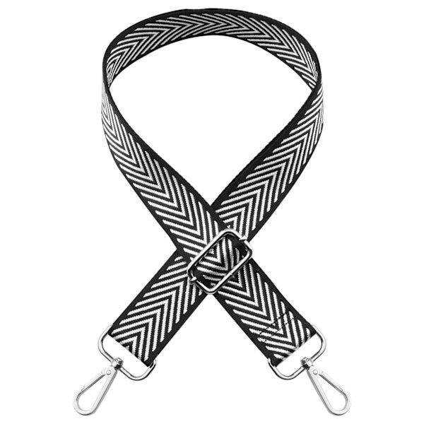 Bred axelrem, justerbar ersättningsbälte gitarr stil crossbody handväska väska rem 2