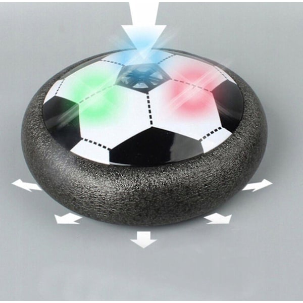 Luftdrevet Fotball med LED-belysning Hover Ball for Innendørs Fotball