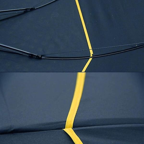 Vindskyddat paraply, 130 cm - Blå Blå