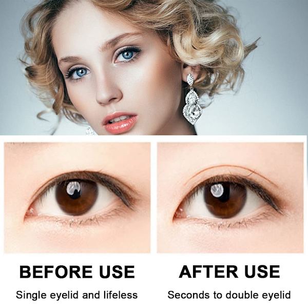 Kaksoisluomitarrat 1 laatikko 150 paria Kaksoisluomitarranauhaa Instant Eyelid Lift Strips Näkymätön Kaksoisluomitarranauhat Luonnollinen Näkymätön (Puolikuu)