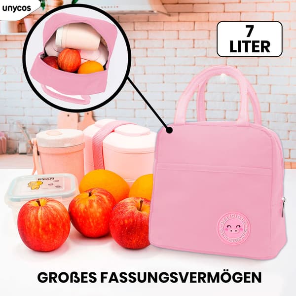 Køletaske til frokost, multifunktionel aluminiumsbelagt