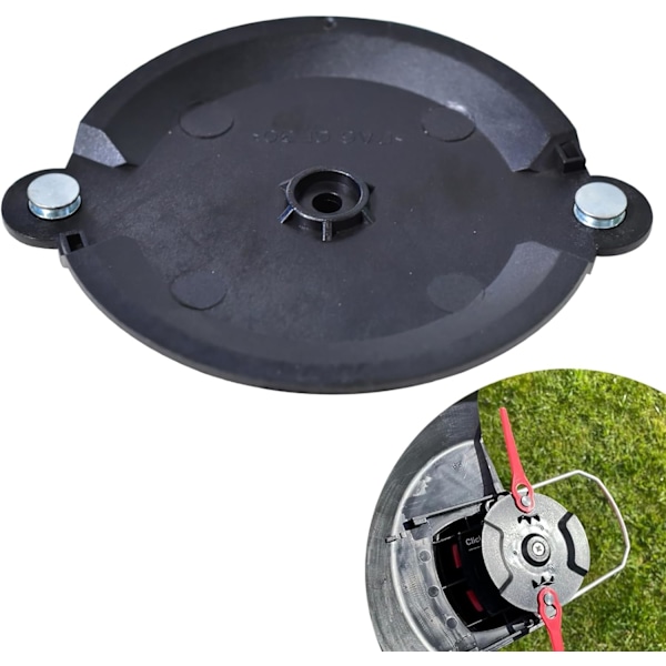 Reservedeler for klippeskiver med skruer, klippeskiver for Einhell, Gardol, Gartenmeister, Mr Gardener trådløse trimmere