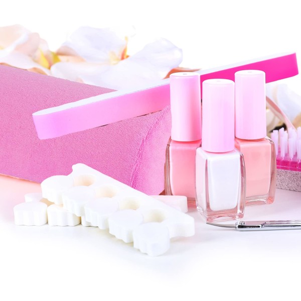 Nagelkudde Rosa Mjuk Handkudde Nagelkonst Handkudde Armstöd för Nagelkonst Manikyr (Rosa)