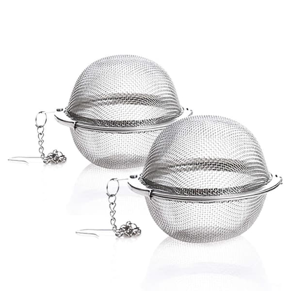 2-pakning tesil - teballinfuser i rustfritt stålnett