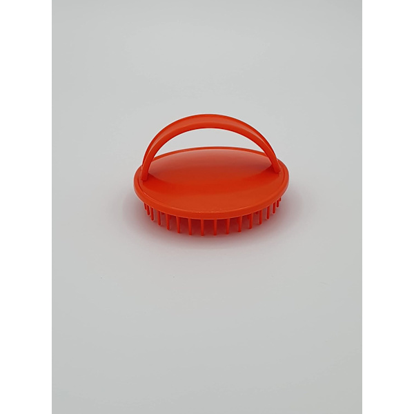 Orange Scalp Massage Hårborste Red