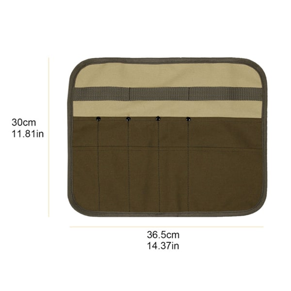Camping Bestik Opbevaringspose BBQ Bestik Opbevaringspose Picnic Organizer Kogegrej Værktøjspose Udendørs Rejser