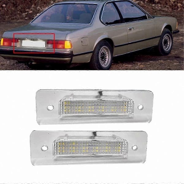LED Nummerpladelys til Bil Bagtilbehør 63261372766 63261354665