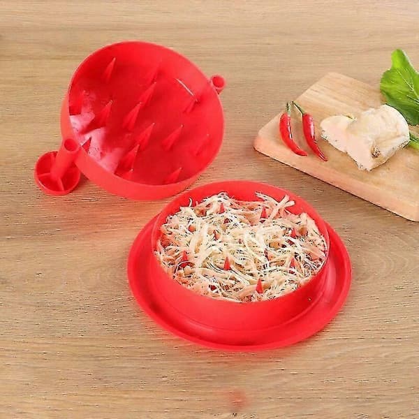 Køkkenkødstrimler til Pulled Pork, Oksekød, Kylling og Grøntsager - Manuelt Alternativ til Madprocessor