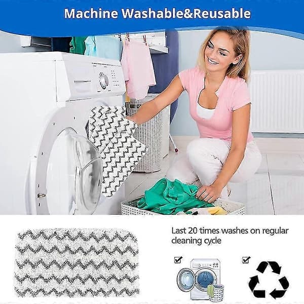 Mikrofiber dampmopp erstatningsputer for Hoover Steam Pet Mop WH21000