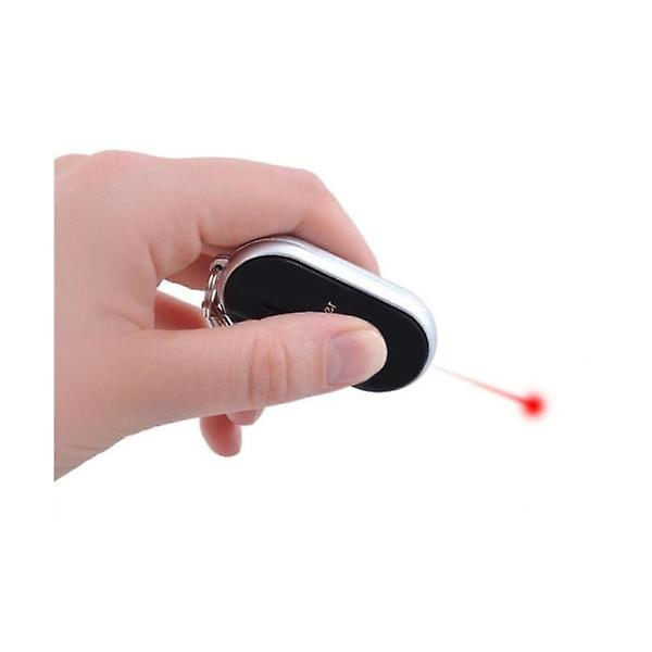 2-pack Nyckelring med Nyckelhittare Svart