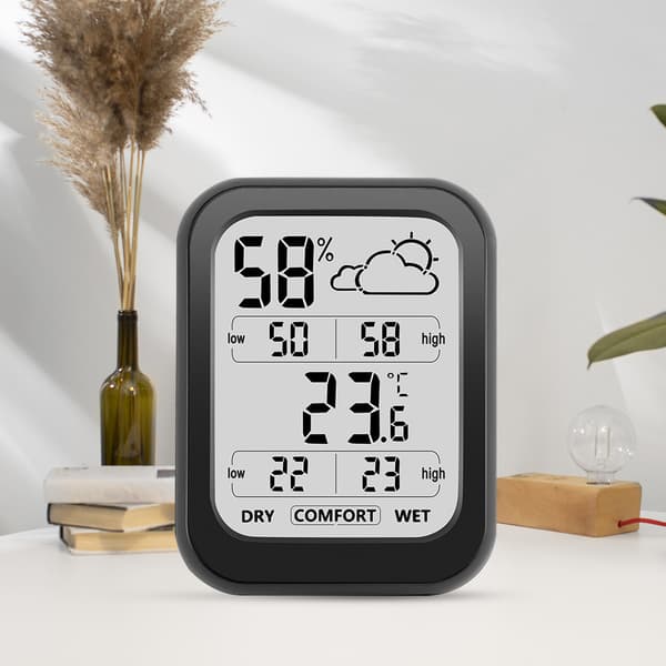 Rumtermometer Hygrometer, Temperaturmonitor til drivhus