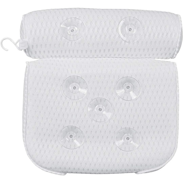 Badekarpude til karbad, luksuriøs 4D Air Mesh Spa-badekarpude, skridsikre sugekopper, badekarpude til spa-boblebad