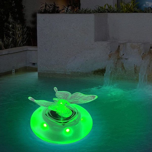 Perhosaltaan kelluvat valot – värikäs LED-perhos- ja sudenkorentovalo, värikäs perhos- ja sudenkorentomuotoinen ulkovalaisin (IP55)