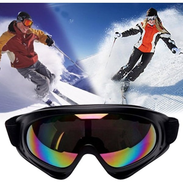 UV-beskyttelse utendørs sport skibriller CS Army Tactical Military Goggles vindtett snøscooter sykkel motorsykkel beskyttende, flerfarget