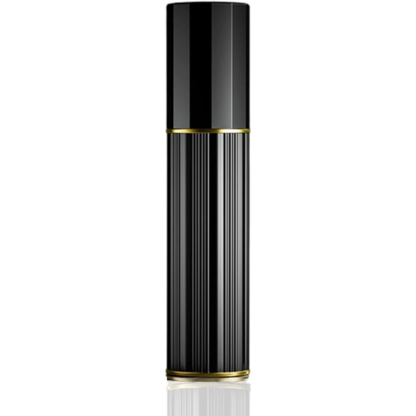 Parfymeforstøver påfyllbar, bærbar forstøverspray i reisestørrelse, tom liten parfymeflaske, lekkasjesikker dispenser for kvinner og menn, 5 ml (svart) Black
