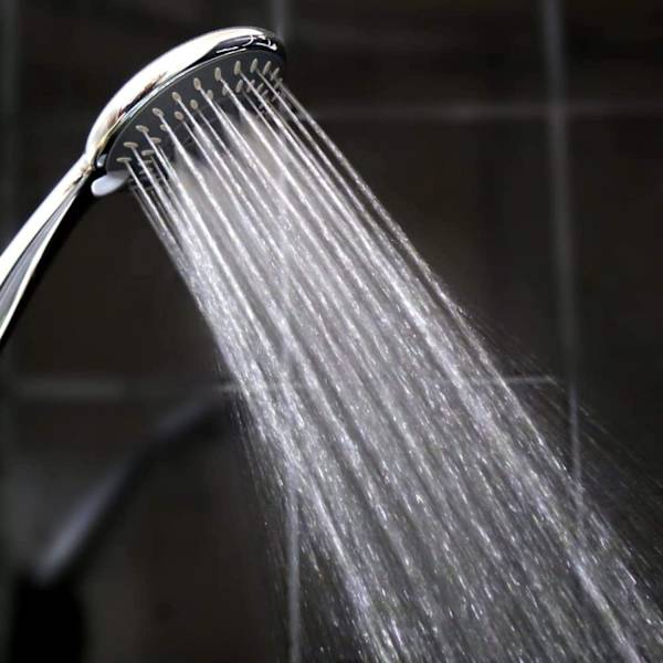 Dusjhode Universal Bath Shower Håndholdt Håndsett Krom 5 Modus Funksjon