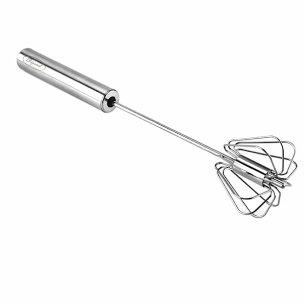 Håndskub Roterende Piskeris Blender, Alsidig Mælkeskummer, Håndskub Mixer Rører til Blending, Piskning, Bankning & Røring