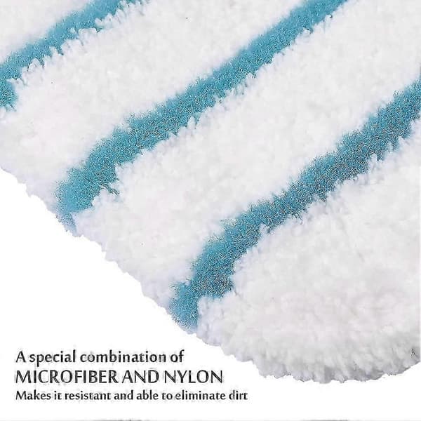 6 st Ersättningsmoppdukar i mikrofiber för Easy Fix SC2, SC4, SC5 Ångrengörare Del Moppdynor B