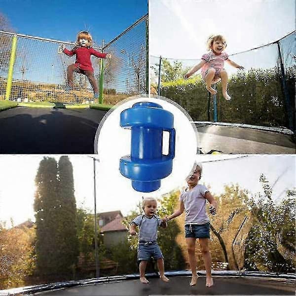 Skyddsnätsfästen för studsmatta, 12-pack, 25 mm ändstycken för att fästa nätet på ramstolpar