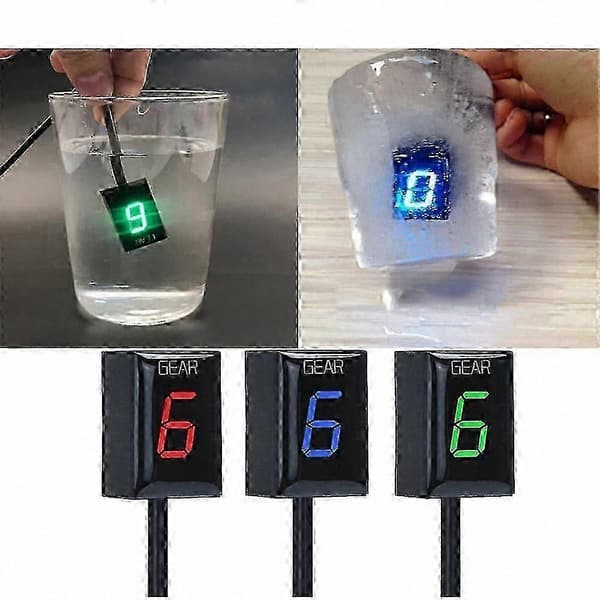 Universal Motorcykel LED Gear Indikator Display til 2010-2016 Z1000 Modeller Tilbehør