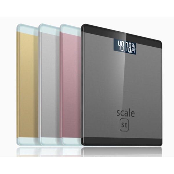 Badevægt 180 kg Digital Vægt Transparent Glas Moderne Design Vægt Moderne Hærdet Vægt, Digital Vægt Glas, Badevægt