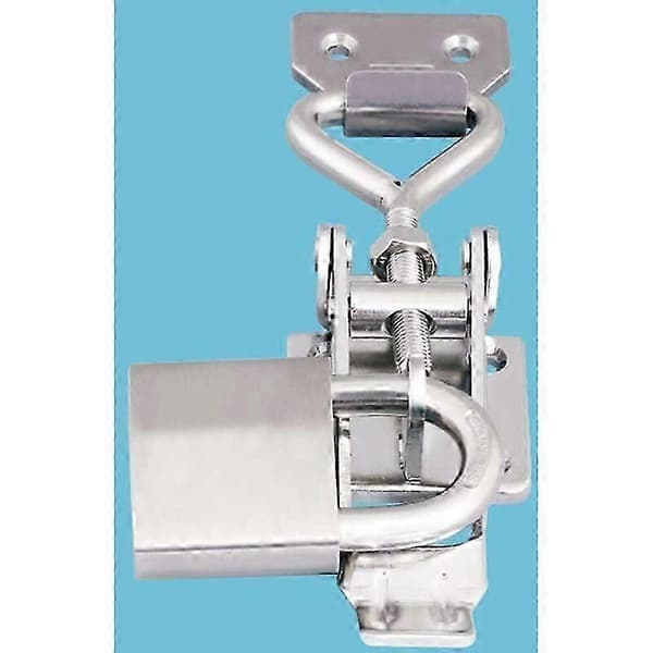 Metalljärn Toggle Latch, 2 Delar Metall Toggle Latch, Spakstängning, Ingen Rost, Stark Fixering, Toggle Latch Låsklämma, för Fixering och Åtdragning av Dörr