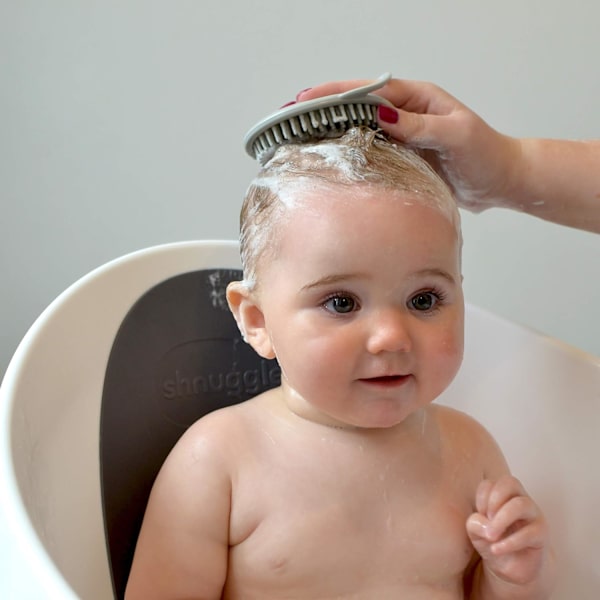 Baby badebørste, grå Gray