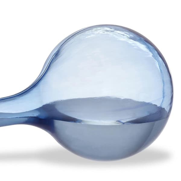 Vattenkulor, Set om 4, Meterad bevattning, 2 veckor, Infällbar, Dekoration, Krukväxter, Plast, Blå